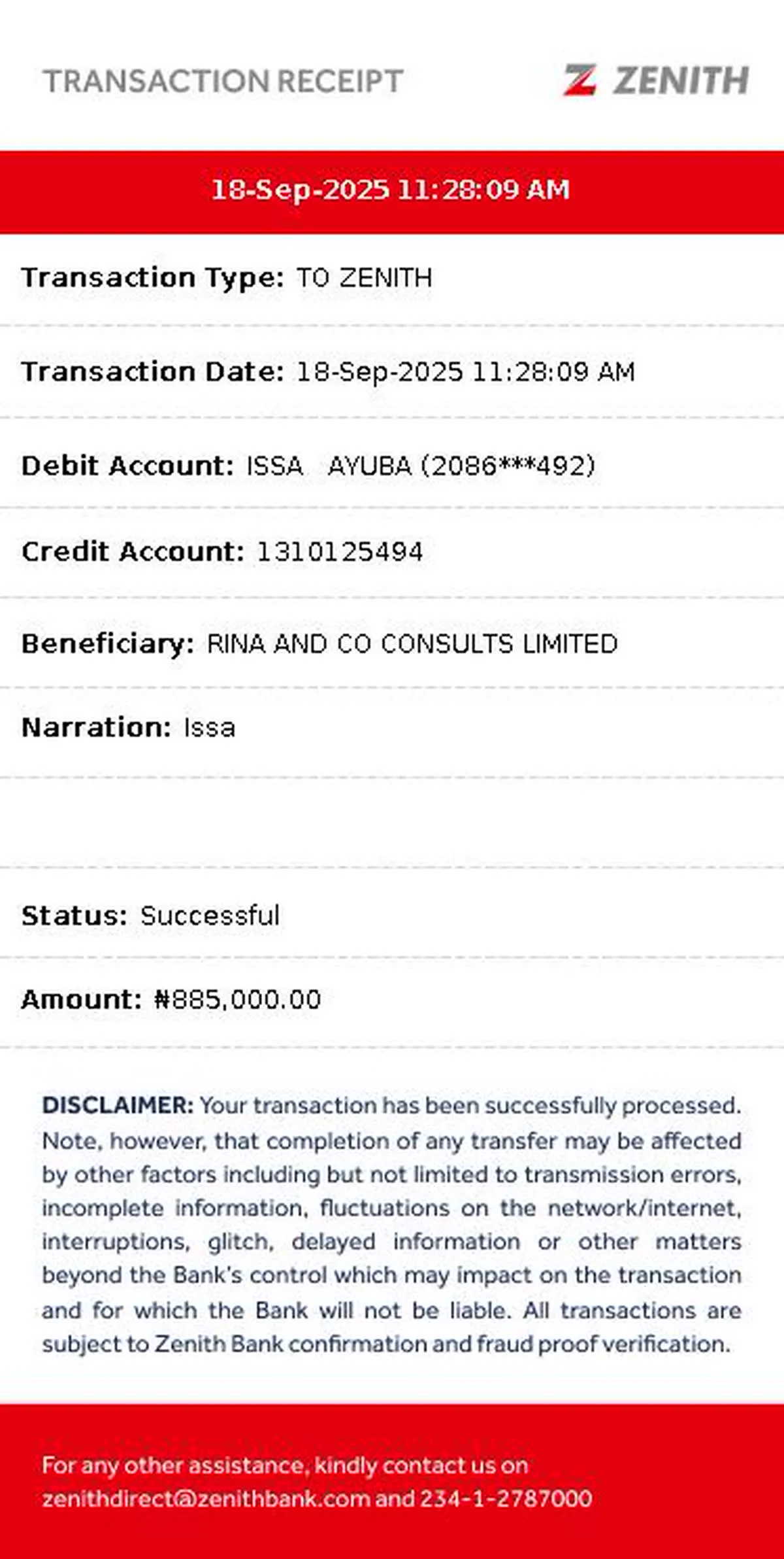 Transaction 5